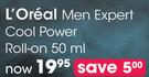 L'Oreal Men Expert Cool Power Roll-On-50ml
