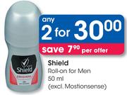 Shield Roll-On For Men(Excl. Mostionsense)-2x50ml
