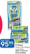 Dorco Pace 6 Plus Blades Or Handles-Each