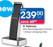 Safeway Slim Rechargeable Trimmer