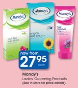 Mandy's Ladies Grooming Products-Each