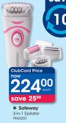 Safeway 3 In 1 Epilator PIA5203