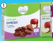 Clicks Made 4 Baby Oat & Apple Toddler Cookies-160g
