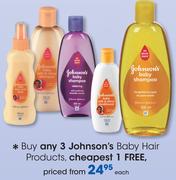 Johnson's Baby Hair Products-Each