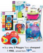 Playgro Toys-Each