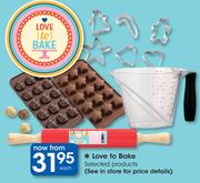 Love To Bake Selected Products-Each