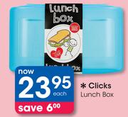Clicks Lunch Box-Each