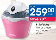 Safeway Pink Or Green Ice Cream Maker