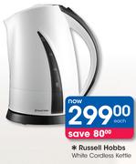 Russell Hobbs White Cordless Kettle