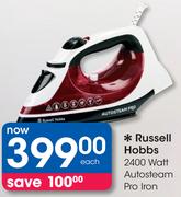 Russell Hobbs 2400W Autosteam Pro Iron