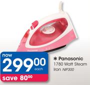 Panasonic 1780 Watt Steam Iron NIP300