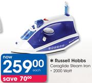 Russell Hobbs 2000W Ceraglide Steam Iron