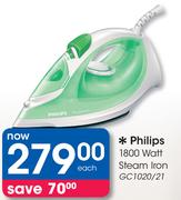 Philips 1800W Steam Iron GC1020/21