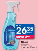 Clicks Window Cleaner-750ml