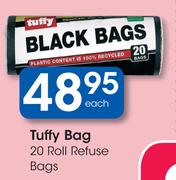 Tuffy Bag 20 Roll Refuse Bags-Each