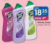 Handy Andy Cream-750ml Each