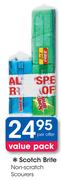 Scotch Brite Non-Scratch Scourers-Per Offer