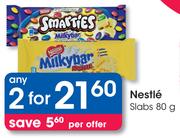 Nestle Slabs-2x80g