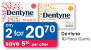 Dentyne 10 Piece Gums-Any 2