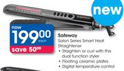 Safeway Salon Series Smart Heat Straightener