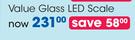  Safeway Value Glass LED Scale