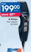 Philips Hair Clipper HC3400