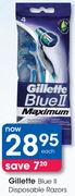 Gillette Blue II Disposable Razors