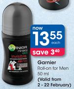 Garnier Roll-On For Men-50ml