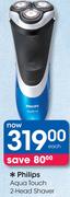 Philips Aqua Touch 2 Head Shaver