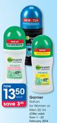 Garnier Roll-On For Women Or Men-50ml Each