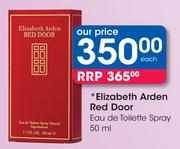 Elizabeth Arden Red Door Eau De Toilette Spray-50ml Each