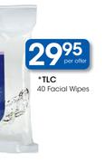 TLC 40 Facial Wipes