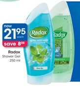 Radox Shower Gel-250ml Each