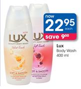 Lux Body Wash-400ml Each