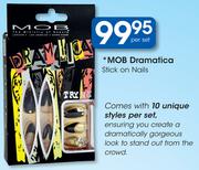 MOB Dramatica Stick On Nails-Per Set