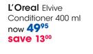 L'Oreal Elvive Triple Resist Conditioner-200ml