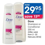Dove Hair Therapy Shampoo -200ml