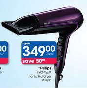 Philips 2200 Watt Lonic Hairdryer-HP8233