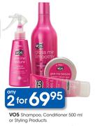 VO5 Shampoo, Conditioner-500ml Or Styling Products-2's