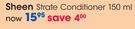 Sheen Strate Conditioner-150Ml
