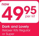 Dark And Lovely Relaxer Kit Super