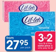 Special Lil-Lets 16 Tampons Super — m.