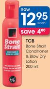 TCB Bone Strait Conditioner & Blow Dry Lotion-200Ml