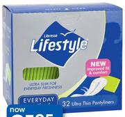 Lifestyle So Slim 32 Pantyliners-Per Pack