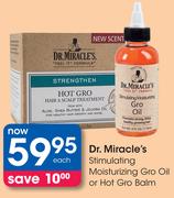 Dr. Miracle's Stimulating Moisturizing Hot Gro Balm