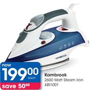 Kambrook 2600 Watt Steam Iron KBI1001