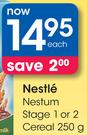 Nestle Nestum Stage 1 Or 2 Cereal-250