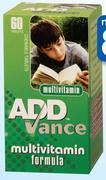 Addvance Multivitamin Chews 60 Tablets-Per Pack