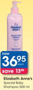 Elizabeth Anne's Special Baby Shampoo-500ml