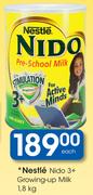 Nestle Nido 3+Growing-Up Milk-1.8kg